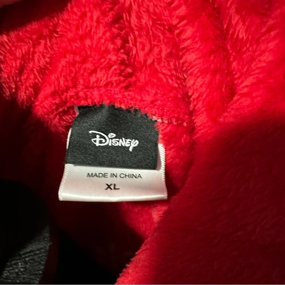 NWOT Disney Stitch Christmas Red Cozy Hoodie